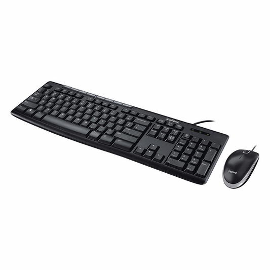 KIT TECLADO Y MOUSE LOGITECH MK200 USB