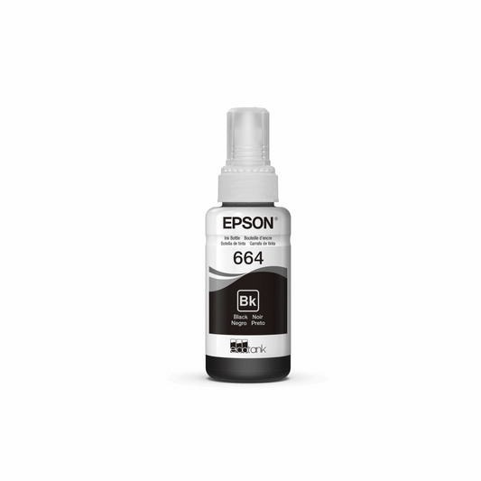 TINTA EPSON T664120-AL L200 - NEGRA