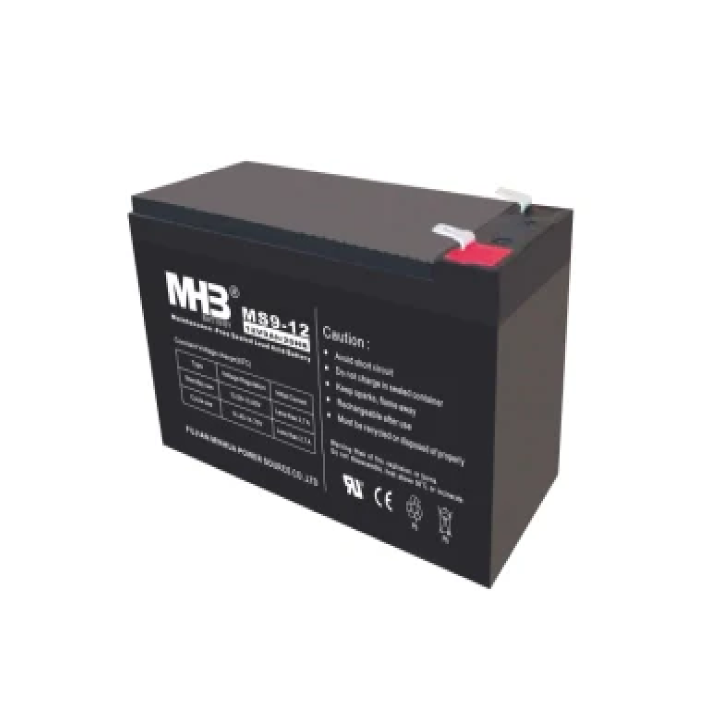 BATERIA MHB P/UPS 12V 9Ah